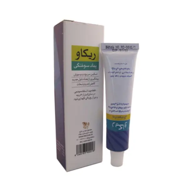 پماد سوختگی و ترمیم کننده توسن دارو مدل ریکاو حجم 25 میلی لیتر - 4
