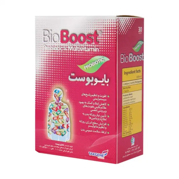 کپسول بایو بوست تک ژن فارما 30 عدد - 4
