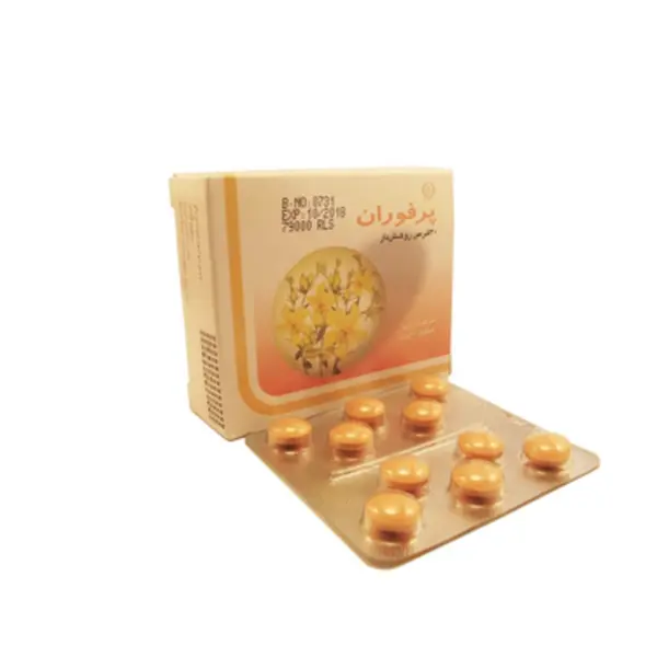 گل دارو قرص روکشدار گیاهی پرفوران 30 عدد - 3
