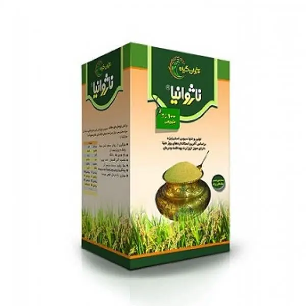 پودر سبوس برنج ناژوانیا ناژوان گیاه 40 عددی - 3