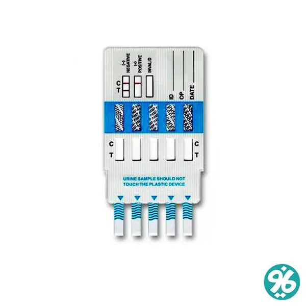 تست اعتیاد 5 کاره( مرفین- آمفتامین-مت‌آمفتامین- حشیش و متادون) روژان - 2