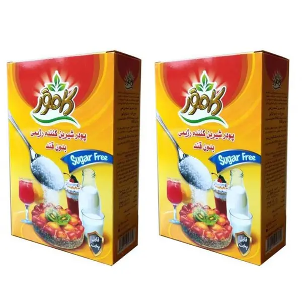 پودر شیرین کننده رژیمی کامور 50 عددی - 2