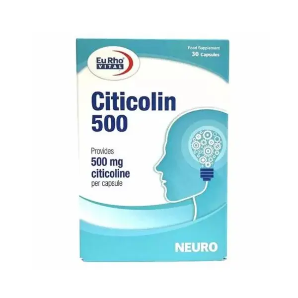 کپسول سیتی کولین 500 یوروویتال 30 عدد - 3