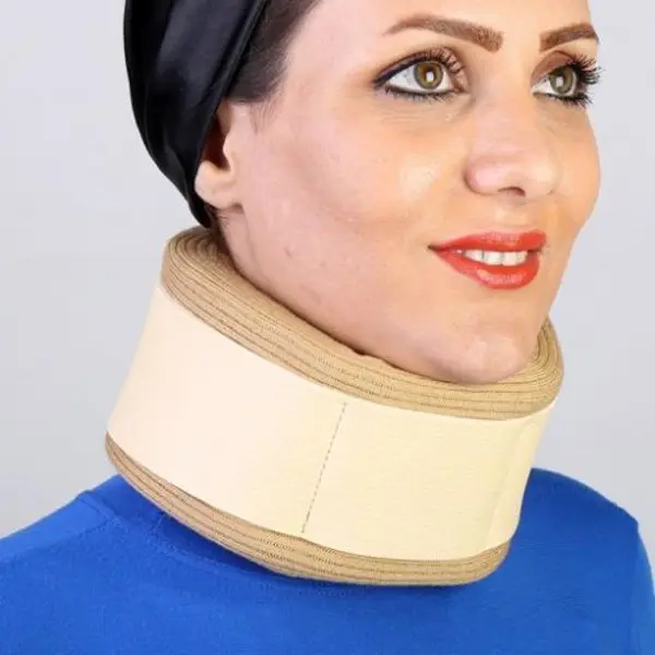 گردنبند اسفنجی طب و صنعت مدل قوس دار 50300 - 5