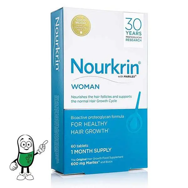 قرص مکمل نورکرین مخصوص تقویت و رشد موی بانوان 60 عدد Nourkrin Woman 60 Tablets For Hair Growth - 3