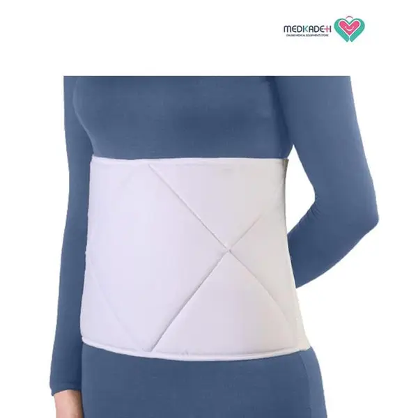 شکم بند لاغری ورزشی با پارچه شمعی طب و صنعت – کد 62200 - 4