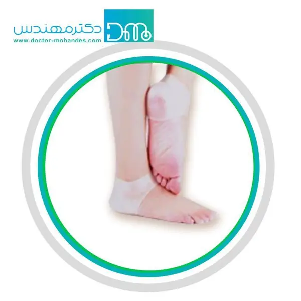 محافظ سیلیکونی پاشنه  پا فوت کر مدل A-034