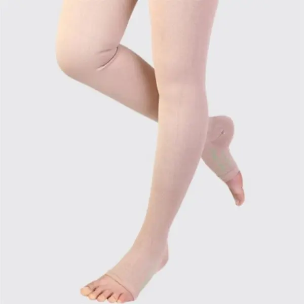 جوراب واریس درجه یک AD مدل طب و صنعت کد 71500 با کف زیر زانو (بلند) در سه سایز - 2