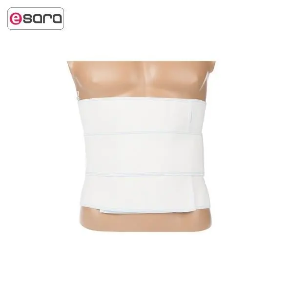شکم بند طبی پاک سمن مدل Adjustable Elastic سایز بسیار بزرگ - 3