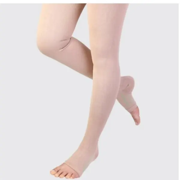 جوراب واریس AG 70700 طب و صنعت مدل با کف بالای ران - 2
