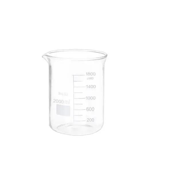 بشر آزمایشگاه مدل beaker ظرفیت 2000 میلی لیتر - 3
