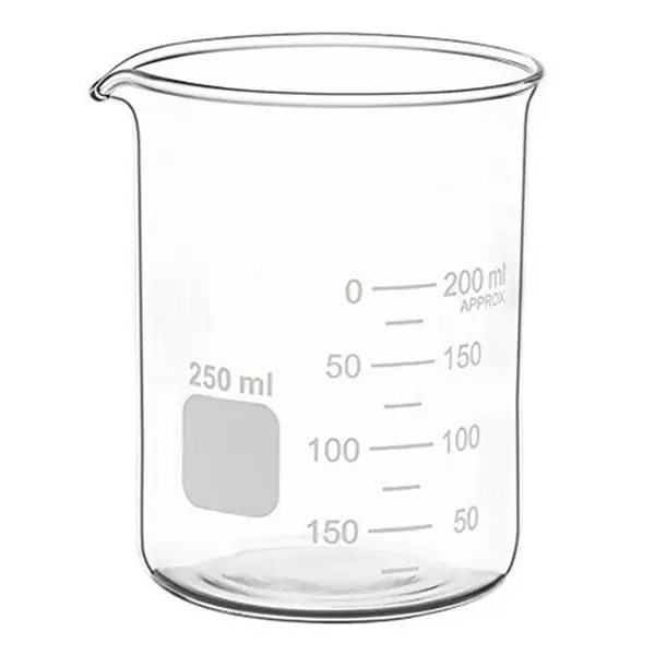 بشر آزمایشگاه مدل beaker ظرفیت 250 میلی لیتر - 3