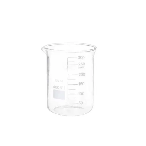 بشر آزمایشگاه مدل beaker ظرفیت 400 میلی لیتر - 3