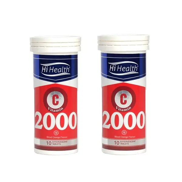 قرص جوشان ویتامین C 2000‌ های هلث 10 عدد - 2
