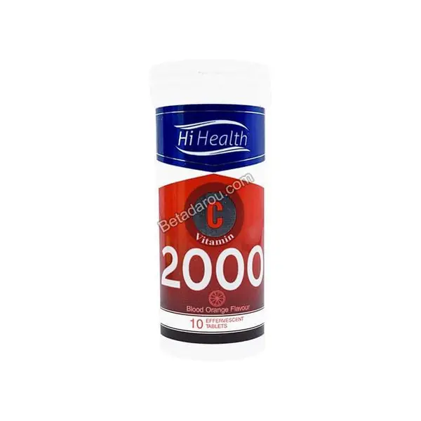 قرص جوشان ویتامین C 2000‌ های هلث 10 عدد - 6