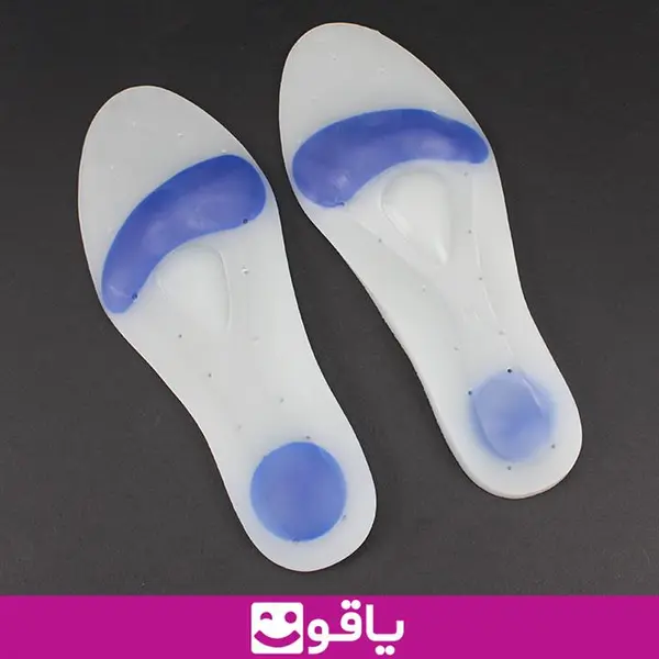 کفی طبی hm سایز متوسط m بسته 2 عددی کفی ژله ای درون کفش - 2