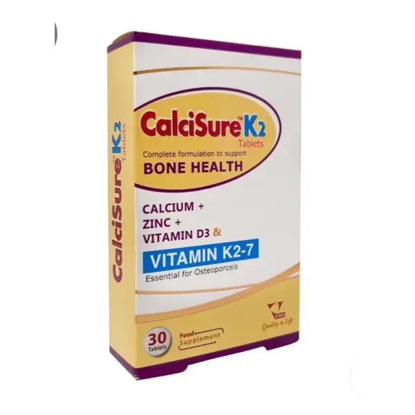 قرص کلسی شور K2 ویتان بسته 30 عددی - 4