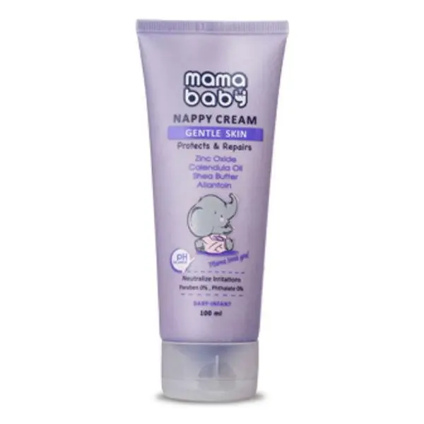 کرم سوختگی پا نوزادان ماما بیبی Mama Baby مدل Gentle Skin حجم 100 میلی‌لیتر - 5