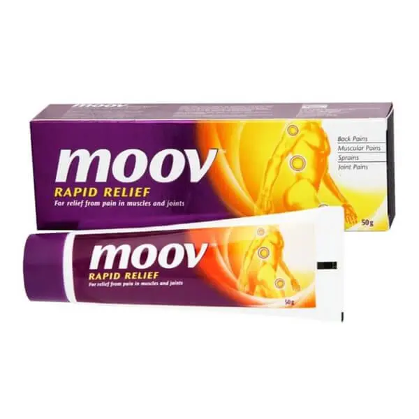 پماد تسکین درد موو مدل MOOV Rapid Relief وزن 50 گرم - 5