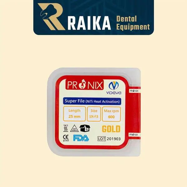 فایل روتاری طلایی پرونیکس | Pronix Gold Rotary File - 3