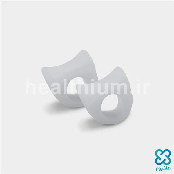 لا انگشتی ثابت سیلیکونی  طب و صنعت Silicone Toe Separator - 2