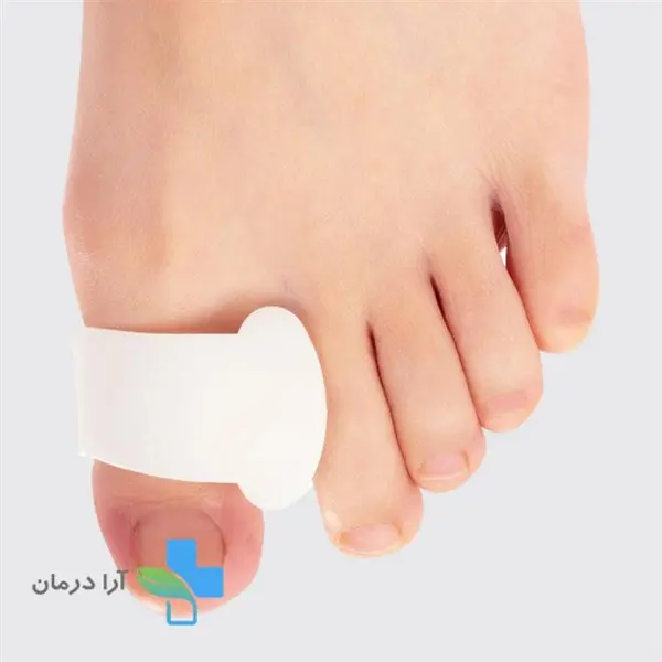 لا انگشتی ثابت سیلیکونی  طب و صنعت Silicone Toe Separator - 6