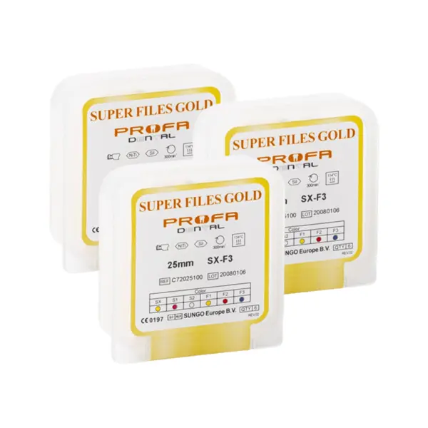 فایل روتاری گلد پروفا طلایی Super File Gold PROFA 25MM - 2