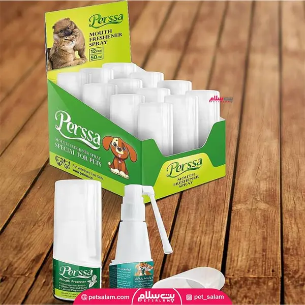 اسپری خوشبو کننده دهان سگ و گربه پرسا - 4