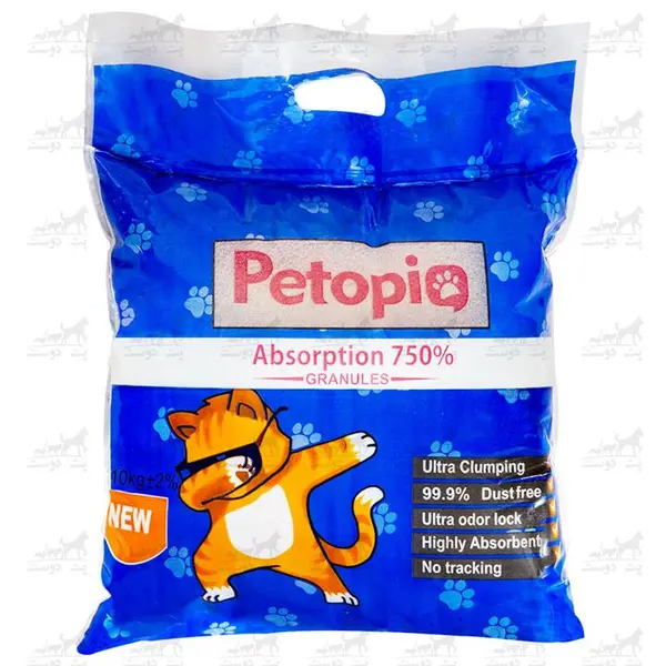 خاک بستر گربه پتوپیا مدل p1 وزن 10 کیلوگرم - 3