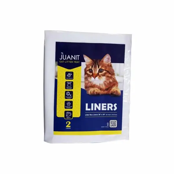 لاینر، کیسه زباله مخصوص ظرف خاک گربه، ۲ عددی، ژوانیت - 2