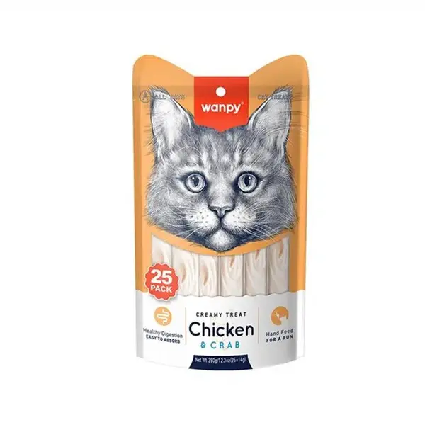بستنی گربه ونپی با طعم مرغ و خرچنگ 1 عددی - 5