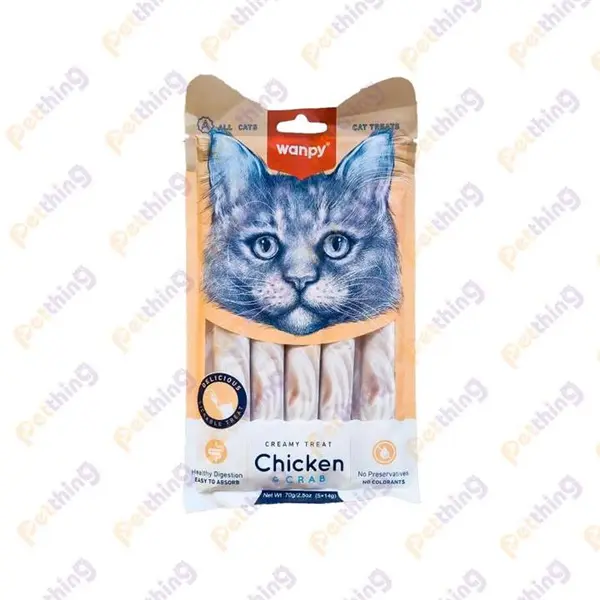 بستنی گربه ونپی با طعم مرغ و خرچنگ 1 عددی - 4