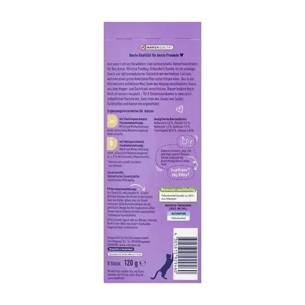 تشویقی گربه وینستون مدل بستنی مرغ و ماهی وزن 120 گرم - 2