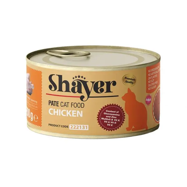 کنسرو گربه شایر با طعم مرغ 200 گرم – Shayer Chicken - 3