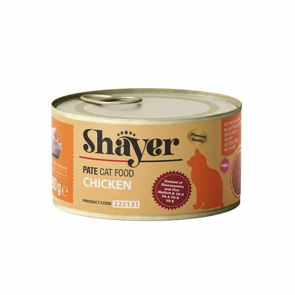کنسرو گربه شایر با طعم مرغ 200 گرم – Shayer Chicken - 6