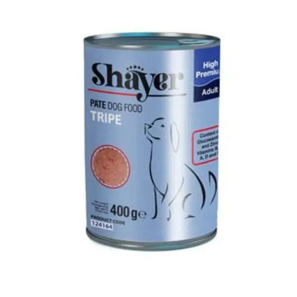 کنسرو سگ شایر با طعم سیرابی 400 گرم – Shayer Tripe - 2