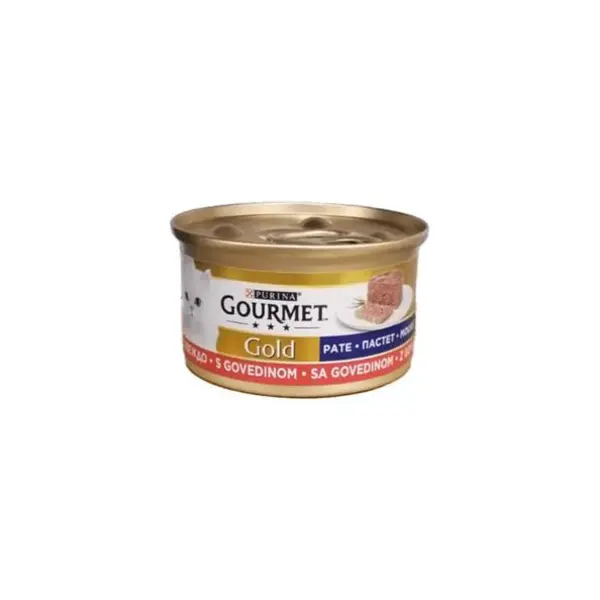 کنسرو گربه بالغ گورمت گلد با طعم گوشت گوساله  85 گرم - 5