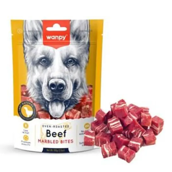 تشویقی سگ ونپی مدل Beef Marbled Bites حجم 40 گرم - 2