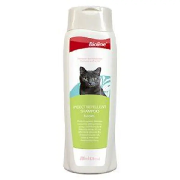 شامپو ضد کک، کنه و حشرات بایولاین مخصوص گربه Bioline insect repellent shampoo حجم ۲۰۰ میلی لیتر - 3