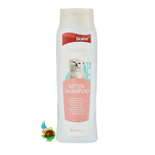 شامپو بچه گربه بایولاین مدل Bioline kitten shampoo حجم ۲۰۰ میلی لیتر - 3