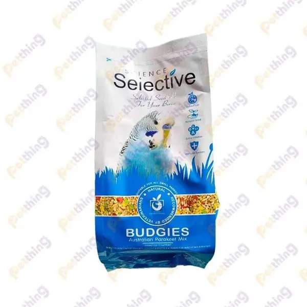 غذای مرغ عشق سلکتیو مدل BUDGIES وزن 1 کیلوگرم - 3
