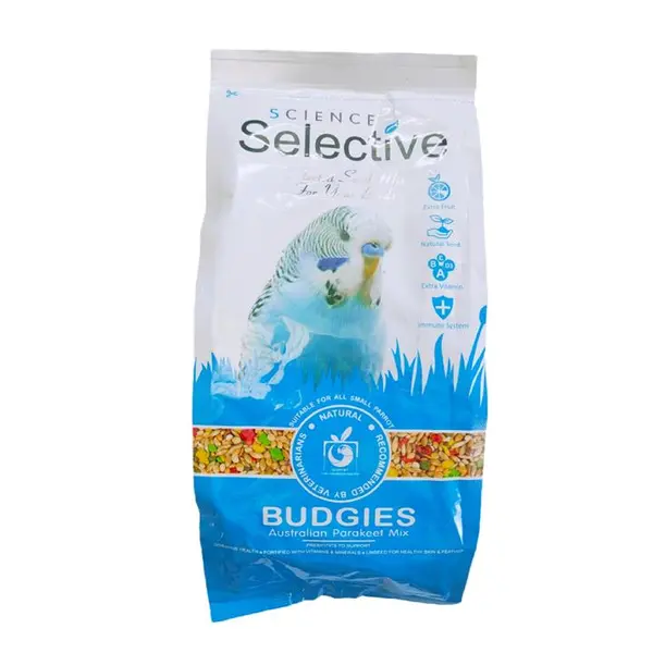 غذای مرغ عشق سلکتیو مدل BUDGIES وزن 1 کیلوگرم - 2