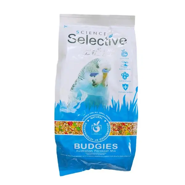 غذای مرغ عشق سلکتیو مدل BUDGIES وزن 1 کیلوگرم - 4