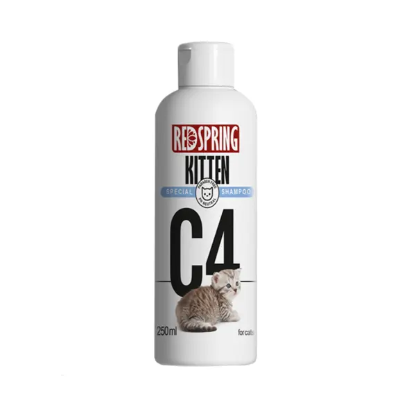 شامپو گربه رداسپرینگ مدل C4 مخصوص بچه گربه حجم 250 میلی لیتر - 2