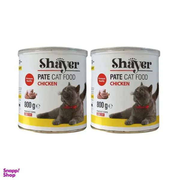 کنسرو غذای گربه شایر مدل Chickenوزن 800 گرم - 4