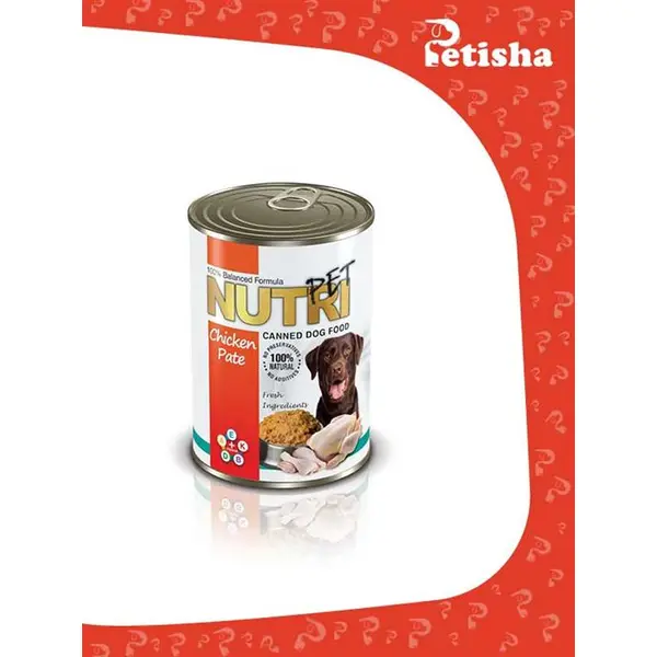 کنسرو سگ نوتری پت مدل Chicken Pate وزن 425 گرم - 5