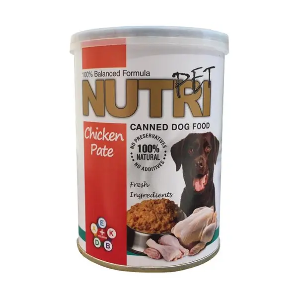 کنسرو سگ نوتری پت مدل Chicken Pate وزن 425 گرم - 2