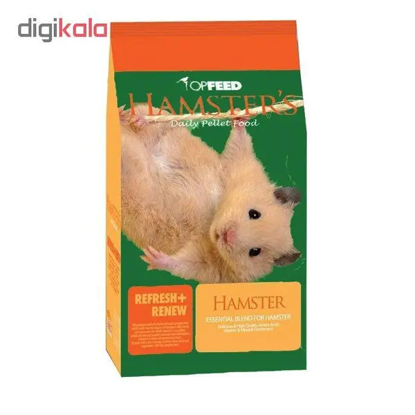 غذای همستر تاپ فید مدل Daily Pellet مقدار 1 کیلوگرم - 2