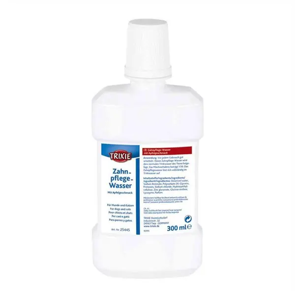 دهان شویه سگ و گربه تریکسی مدل Dental Care طعم سیب حجم ۳۰۰ میلی لیتر - 2