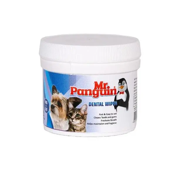 دستمال مرطوب مستر پنگوئن مدل dental wipe - 3
